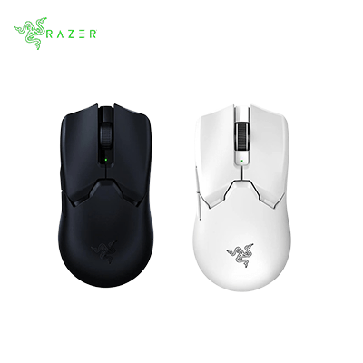 Razer Viper V2 Pro Wireless Gaming Mouse in black and white colors, ideal for gamers and corporate gifts.