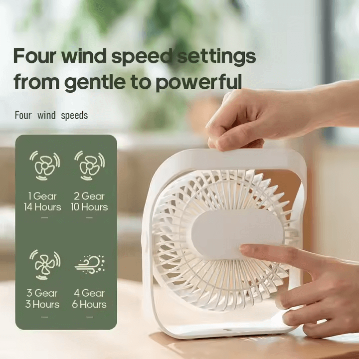 Rechargeable USB Mini Fan by Corporate Gift Store Singapore