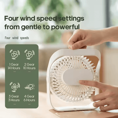 Rechargeable USB Mini Fan by Corporate Gift Store Singapore