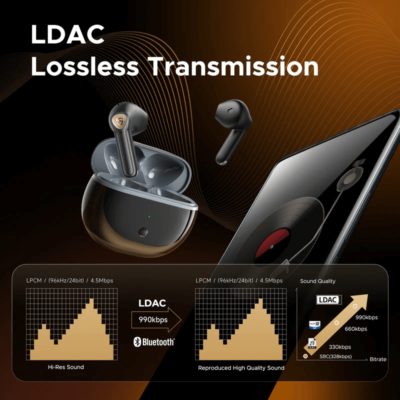 SOUNDPEATS Air3 Deluxe HS Wireless Earbuds by Corporate Gift Store Singapore