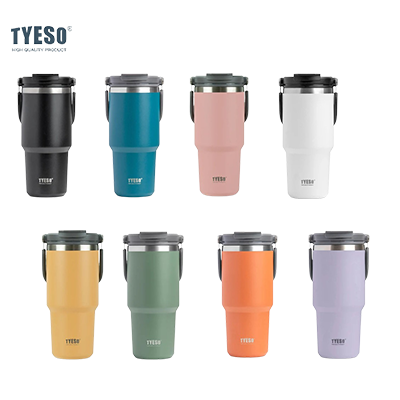 TYESO ROAM Stainless Steel Tumbler with 2-in-1 Lid and Straw 25oz by Corporate Gift Store Singapore
