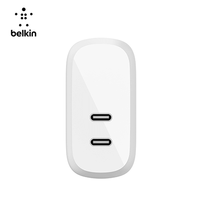 Belkin WCB006 Dual 40W USB-C PD Charger by Corporate Gift Store Singapore