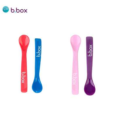 B BOX Flexible Silicone Spoons (2Pk)