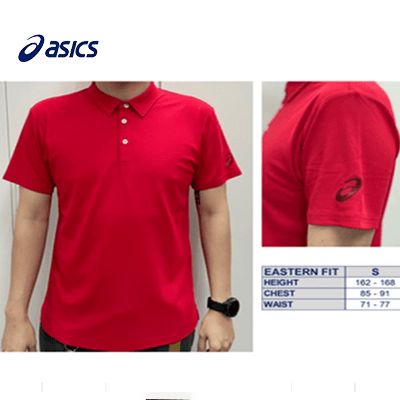 Asics Team Polo Tee Corporate Gift Singapore