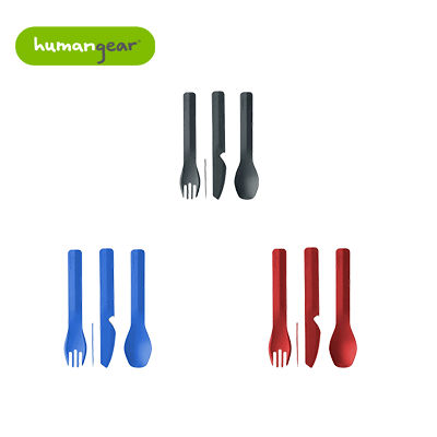 Humangear Trio Gobites Travel Cutlery Set by Corporate Gift Store Singapore