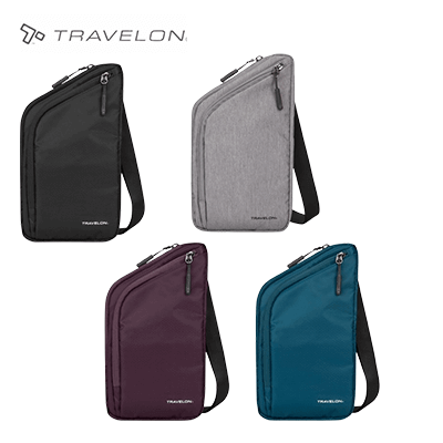 Travelon Essentials Slim Crossbody Bag by Corporate Gift Store Singapore