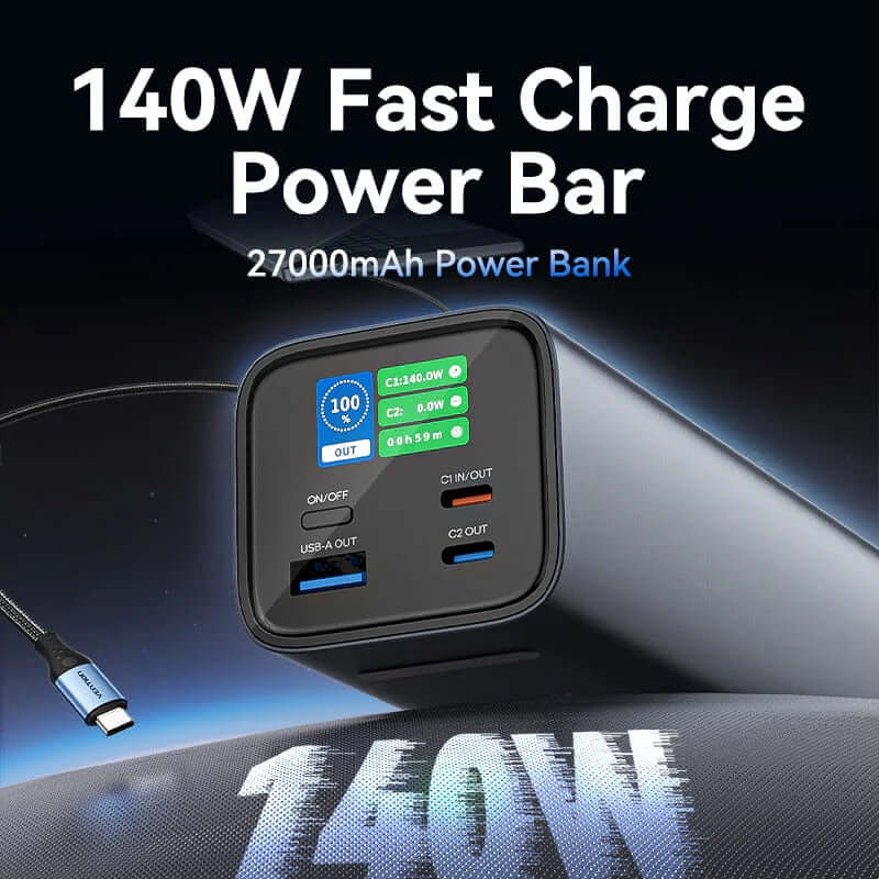 Vention 27000mAh Power Bank 140W by Corporate Gift Store Singapore
