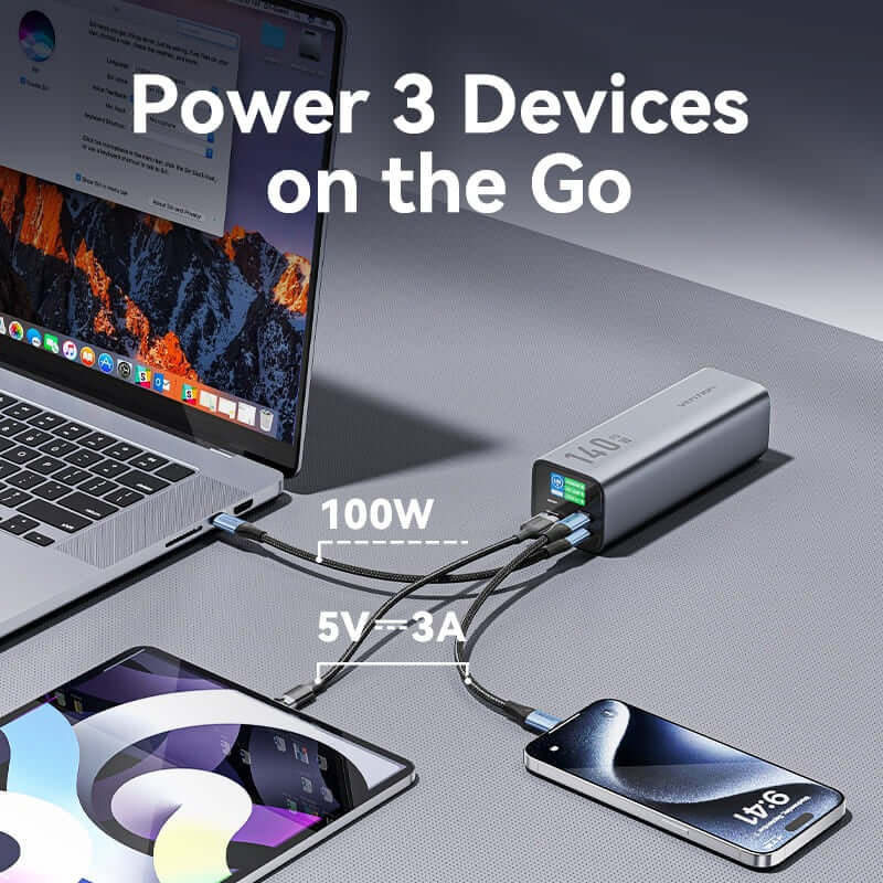 Vention 27000mAh Power Bank 140W by Corporate Gift Store Singapore
