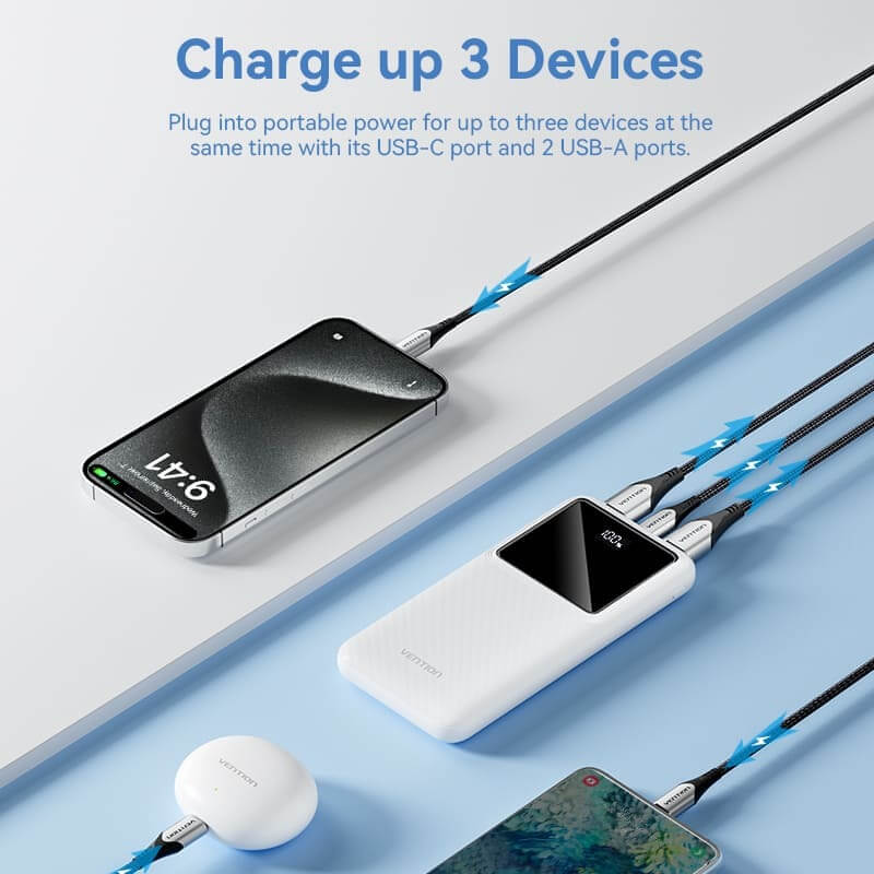Vention 10000mAh Power Bank 22.5W by Corporate Gift Store Singapore