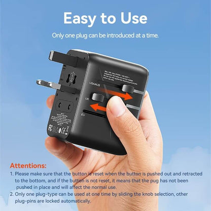 Vention 3-Port USB Universal Travel Adapter by Corporate Gift Store Singapore