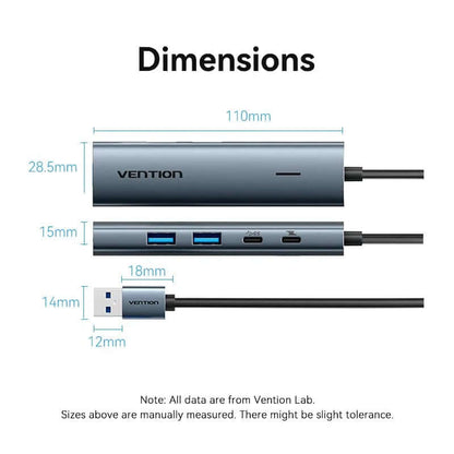 Vention Gen 1 Type C Hub by Corporate Gift Store Singapore