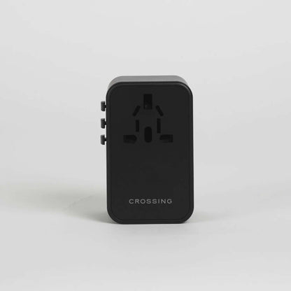 Crossing World Travel Adaptor 100W with 1 X USB-A + 3 X USB-C by Corporate Gift Store Singapore