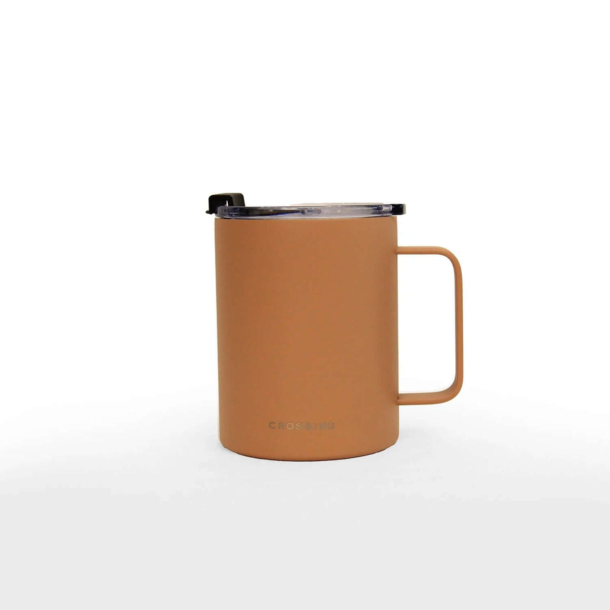 Crossing Neo Insulated SS Ceramic Mug W Handle And Lid 420ml by Corporate Gift Store Singapore