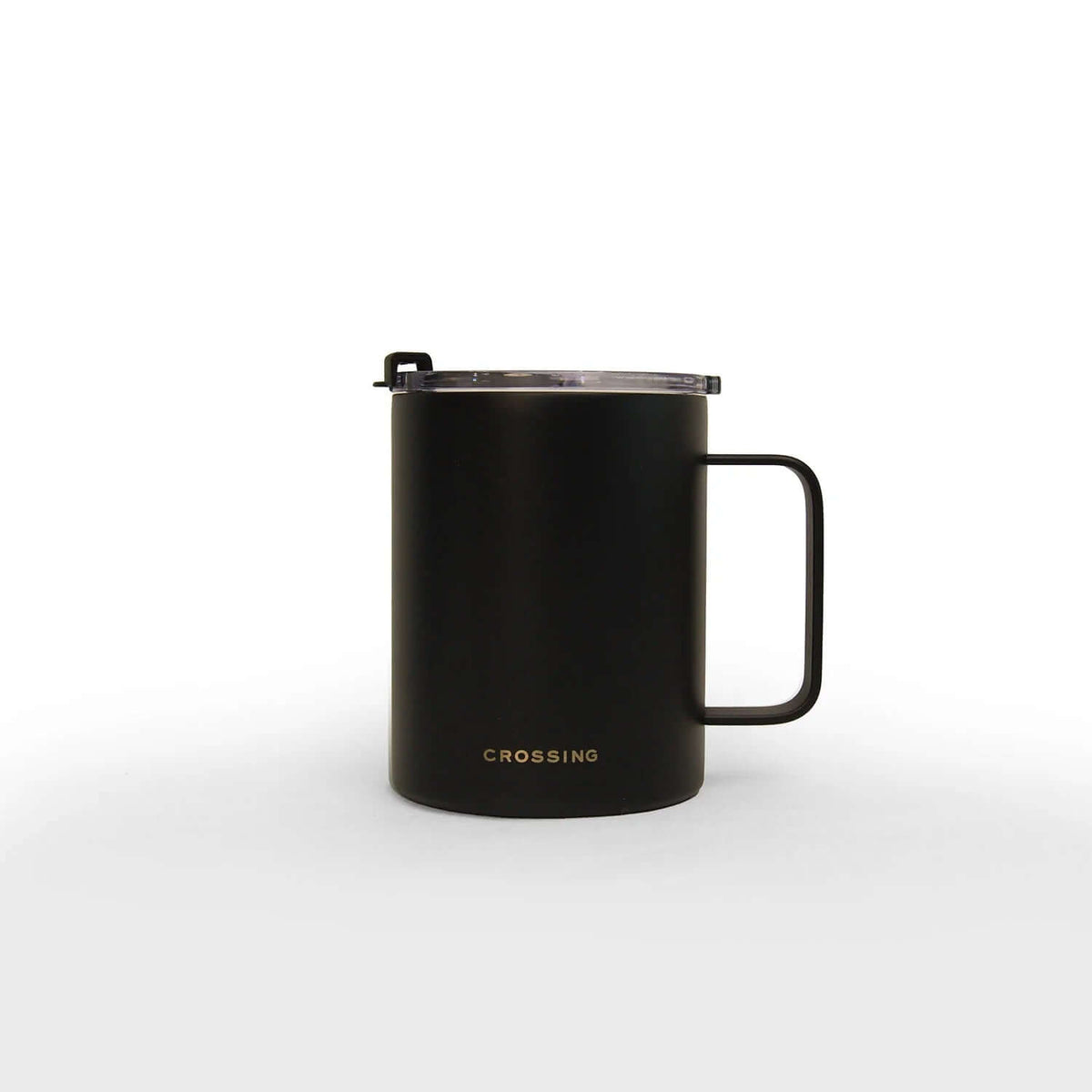 Crossing Neo Insulated SS Ceramic Mug W Handle And Lid 420ml by Corporate Gift Store Singapore