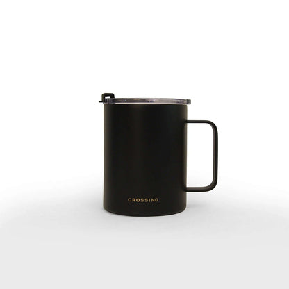 Crossing Neo Insulated SS Ceramic Mug W Handle And Lid 420ml by Corporate Gift Store Singapore