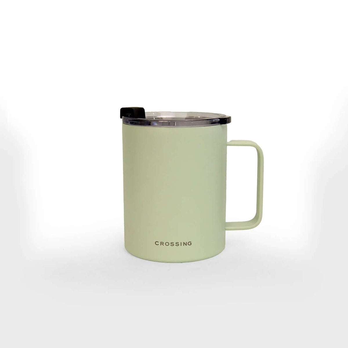 Crossing Neo Insulated SS Ceramic Mug W Handle And Lid 420ml by Corporate Gift Store Singapore