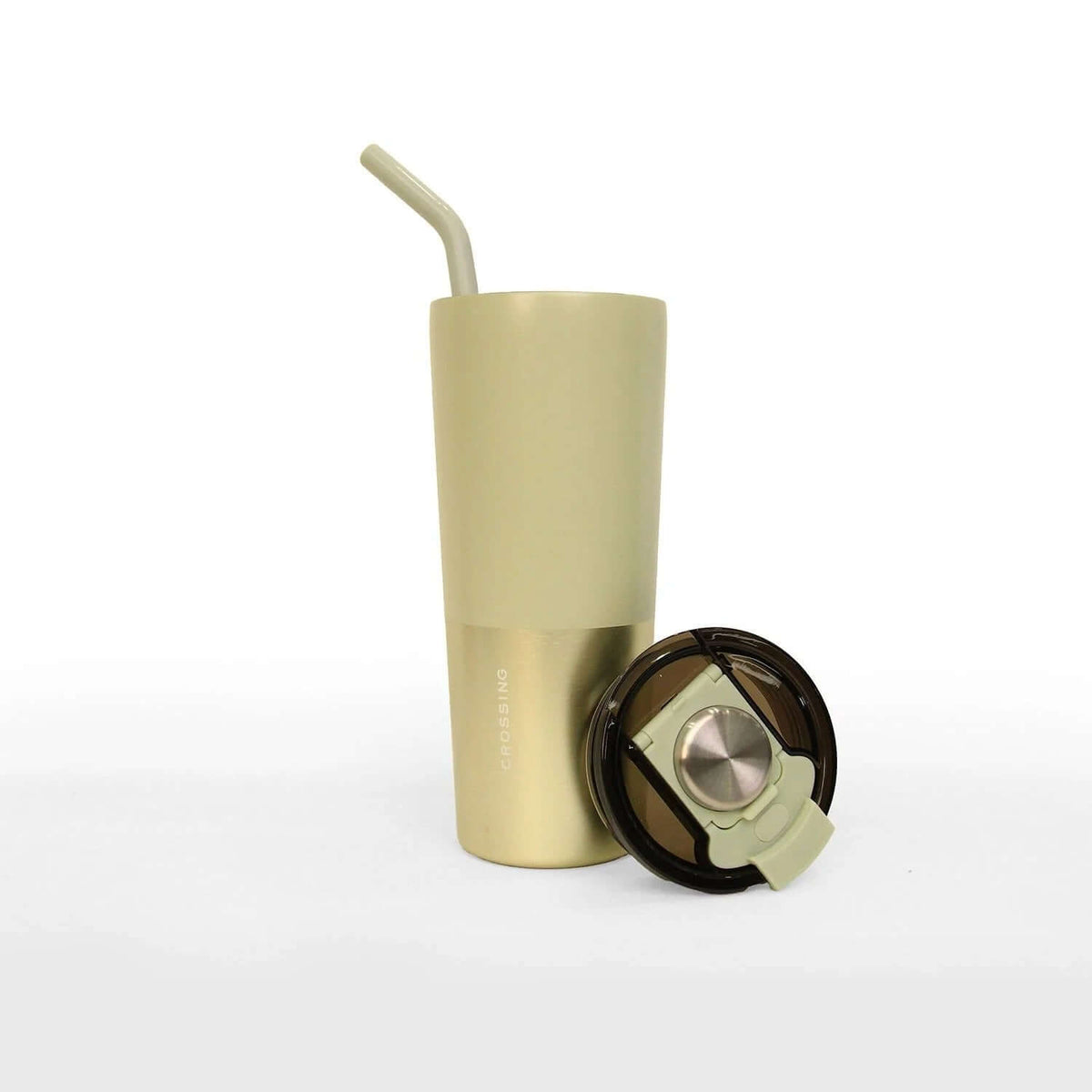 Crossing Volt Insulated Stainless Steel Straw Tumbler 710ML by Corporate Gift Store Singapore