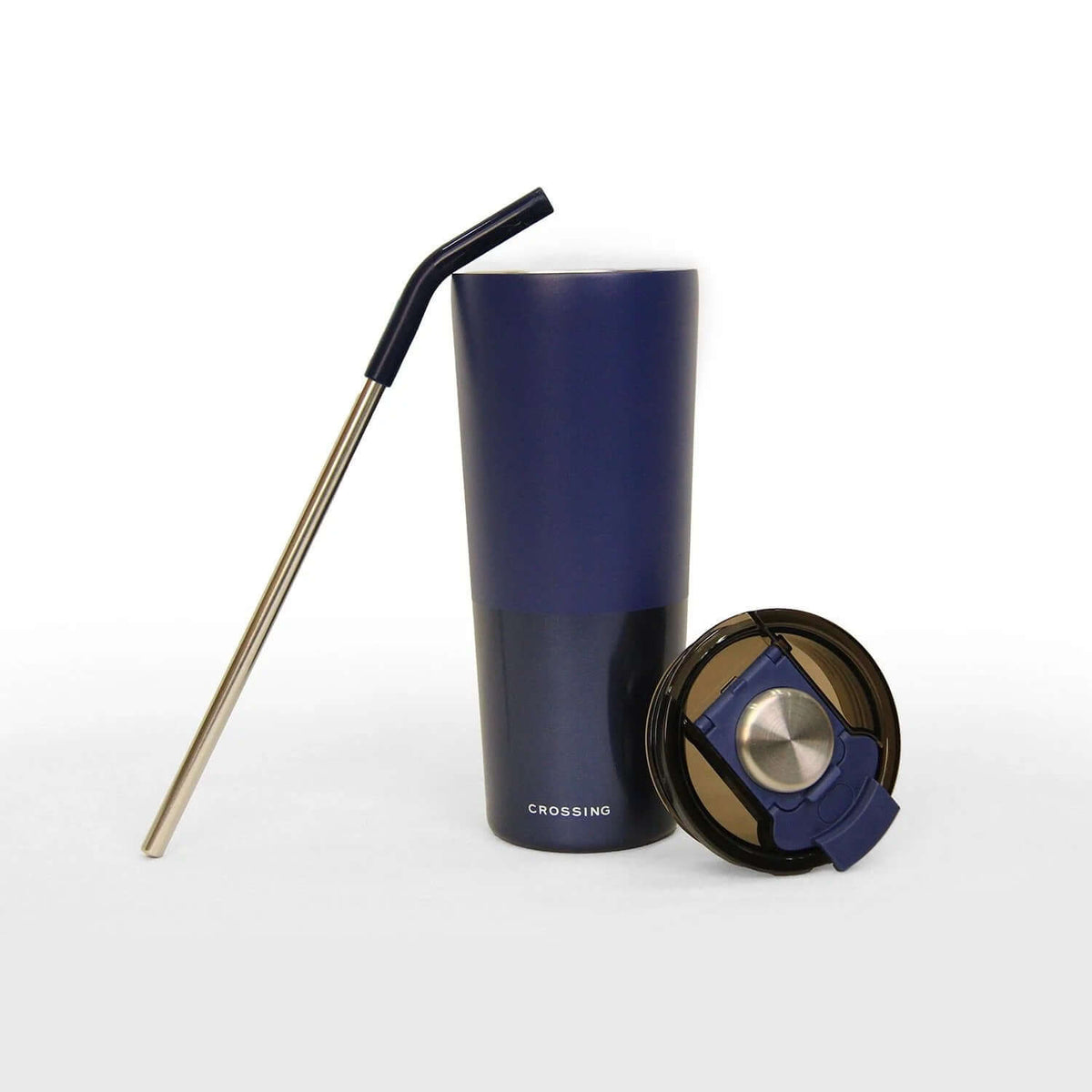 Crossing Volt Insulated Stainless Steel Straw Tumbler 710ML by Corporate Gift Store Singapore