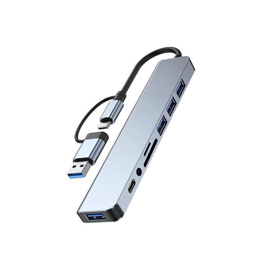 8 in 1 USB Hub by Corporate Gift Store Singapore