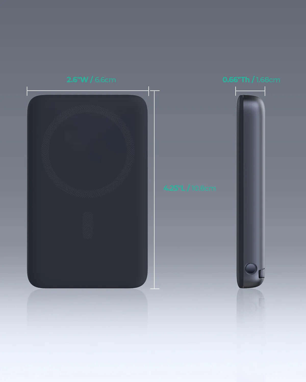 Aukey PB-MS05 MagFusion 6700mAh Qi2 Magnetic Wireless Charging Power Bank by Corporate Gift Store Singapore