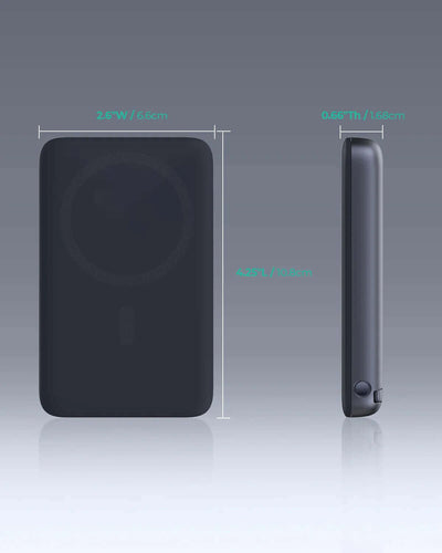 Aukey PB-MS05 MagFusion 6700mAh Qi2 Magnetic Wireless Charging Power Bank by Corporate Gift Store Singapore