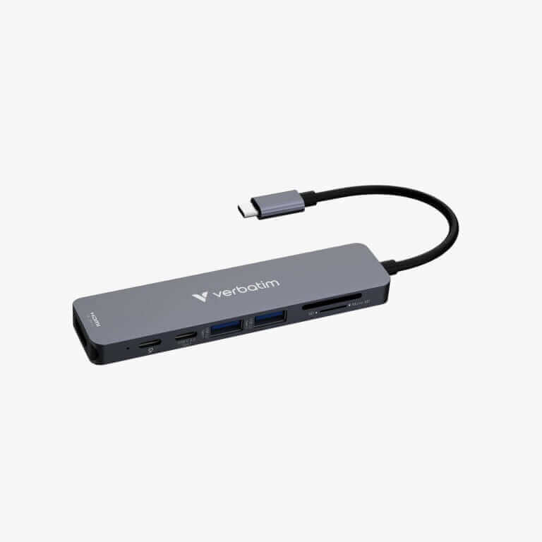 Verbatim Essentials USB-C Multiport Hub 7 Port by Corporate Gift Store Singapore