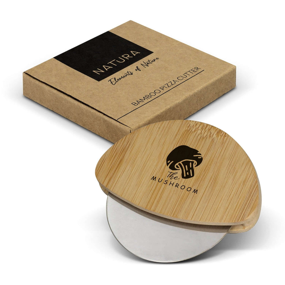 NATURA Bamboo Pizza Cutter Corporate Gifts Singapore