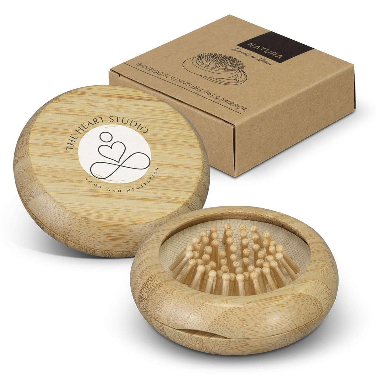 NATURA Bamboo Brush and Mirror Corporate Gifts Singapore