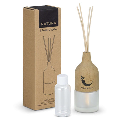 NATURA Wooden Reed Diffuser Corporate Gifts Singapore