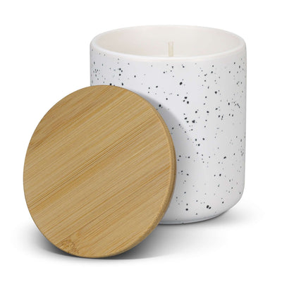 NATURA Candle with Bamboo Lid Corporate Gifts Singapore