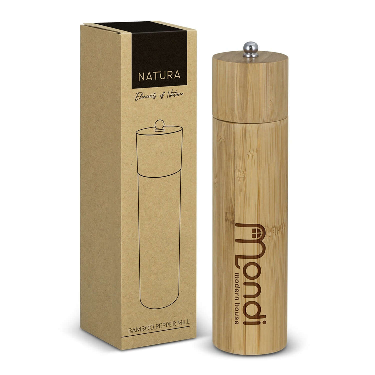NATURA Bamboo Pepper Mill Corporate Gifts Singapore