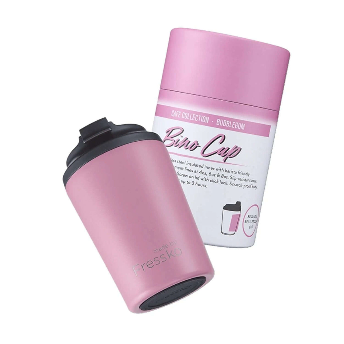 Made By Fressko Bino 8oz Insulated Stainless Steel Cup Corporate Gift Singapore
