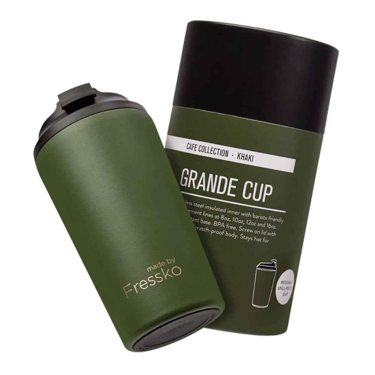 Made By Fressko Grande 16oz Insulated Stainless Steel Cup Corporate Gift Singapore