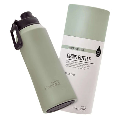Made By Fressko Core 34oz Insulated Stainless Steel Drink Bottle Corporate Gift Singapore