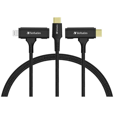 Verbatim VM66974 USB-C+Lightning 2in1 Cable 1.2M Corporate Gift Singapore