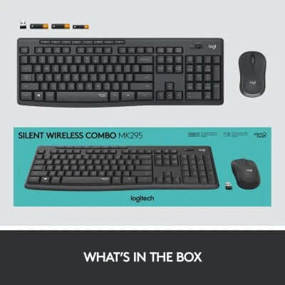 Logitech MK295 Silent Wireless Keyboard and Mouse Combo Corporate Gift Singapore
