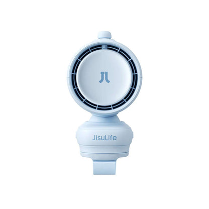 Jisulife Stroller Life 3 5000mAh Clip Fan in blue, perfect for corporate gifts and personal use.