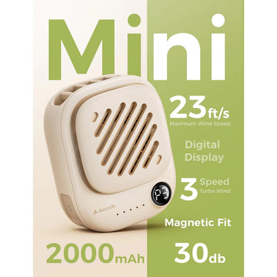 Aecooly Mini Portable Neck Fan