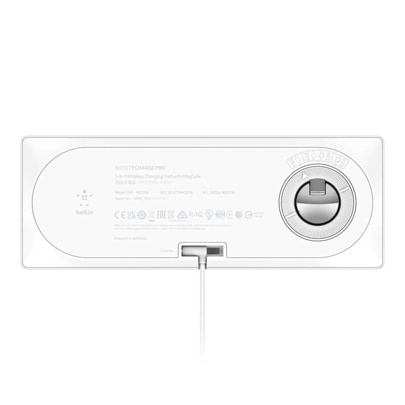 Belkin 3-in-1 Wireless Charging Pad with Official MagSafe Charging 15W by Corporate Gift Store Singapore