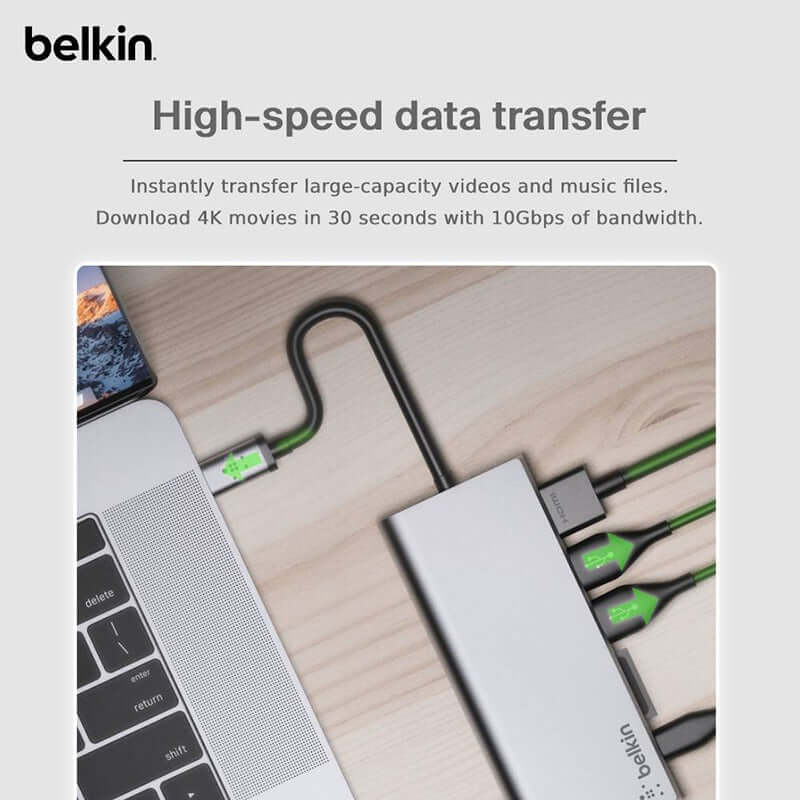 Belkin USB-C® 7-in-1 Multiport Adapter by Corporate Gift Store Singapore