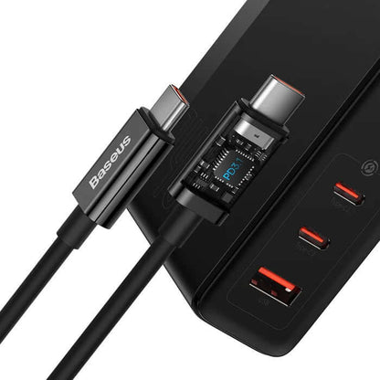 Baseus PowerMega 3 Ports Fast Charger 140W by Corporate Gift Store Singapore