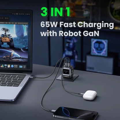 UGREEN Uno 65W 3-in-1 charger by Corporate Gift Store Singapore