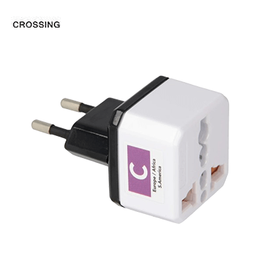Crossing Travel Adaptor Plug - C for worldwide travel connectivity and reliable power.