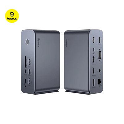 Baseus 17 in 1 Pro 4 Monitors Docking Station by Corporate Gift Store Singapore