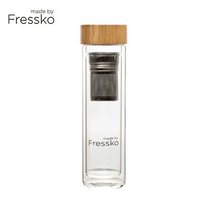 Made By Fressko Lift 16oz Infuser Glass Flask Corporate Gift Singapore
