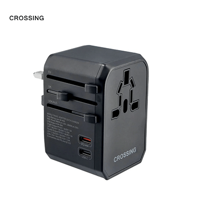 Crossing World Travel Adapter 45w With 2 USB C And 2 USB 3.0 A by Corporate Gift Store Singapore