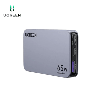 UGREEN Nexode Pro 65W 3-Port GaN Ultra-Slim Charger by Corporate Gift Store Singapore