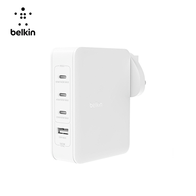 Belkin 140W 4-Port GaN Wall Charger by Corporate Gift Store Singapore