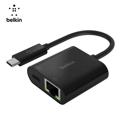 Belkin USB-C to Ethernet + Charge Adapter by Corporate Gift Store Singapore
