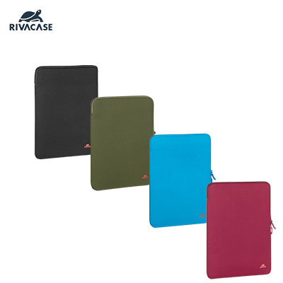 Rivacase Antishock Laptop Sleeve with Side Zipper by Corporate Gift Store Singapore